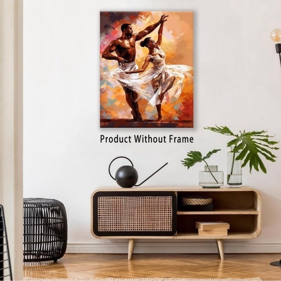 Elegant Dance Canvas Art - A Perfect Touch of Grace for Your Home 💃🏾🕺🏽 - Picture 3 of 5